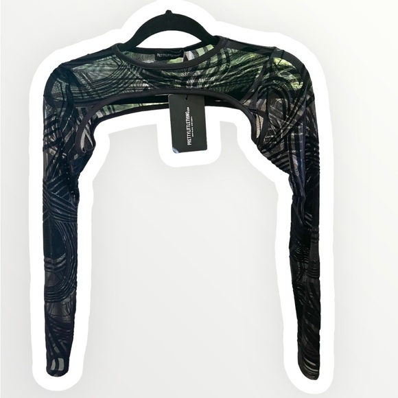 NWT Pretty Little Thing Crop Sleeves - Picture 3 of 6